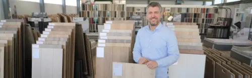 Haro Ausstellung Raumtrend Hinze – Haro Laminat Ausstellung in Darmstadt.