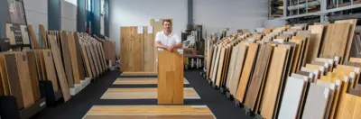 Frank Hinze im Ladengeschäft Raumtrend Hinze in Darmstadt