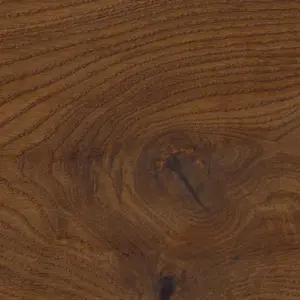 Eiche XL Darkbrown astig handgehobelt dunkel geräuchert geölt - Thede & Witte Boston Landhausdielen Eiche XL Breitdielen geölt