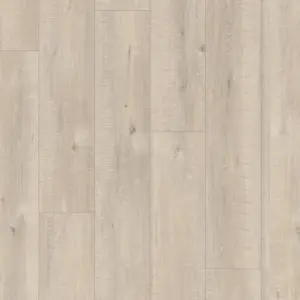 Eiche beige mit Sägeschnitten - Quick-Step Hydroseal Naturboden Impressive